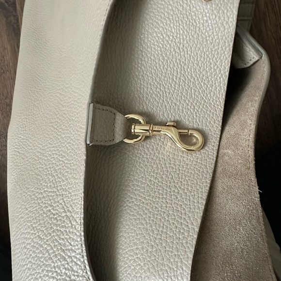 Cuyana double loop satchel - Stone - Picture 6 of 6